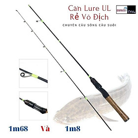 Cần Câu Cá Lure Suối ul đủ size 168ul dài 1m65 và 1m8 -SANAMI FISHING