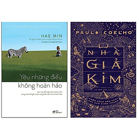 Combo 2Q: Nhà Giả Kim + Yêu Những Điều Không Hoàn Hảo (Top Sách Tâm Linh/ Tiểu Thuyết Bán Chạy Nhất Mọi Thời Đại)