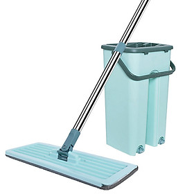 Mua Bộ Cây Lau Nhà 360 Độ Tự Vắt Thông Minh Đa Năng Xoay 2 Vách Ngăn Cao Cấp