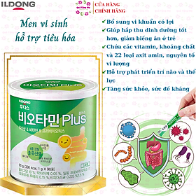 Men vi sinh hỗ trợ tiêu hóa Ildong Hàn phòng rối loạn tiêu hóa, tăng hấp thụ dinh dưỡng và bổ sung vitamin, khoáng chất từ sữa non - QuaTangMe Extaste - 1 Lon