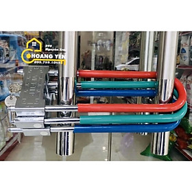 Mua Khoá chữ U dài Việt Tiệp 02313 ( dài khoá cửa kính cường lực nhiều nấc điều chỉnh )