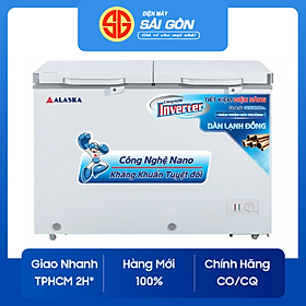 Tủ đông ALASKA 2 ngăn 350 lít FCA3600CI Inverter - Hàng Chính Hãng