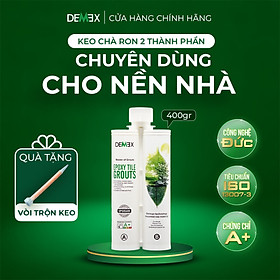 Keo Chà Ron Demex Tile Epoxy Grouts 2 Thành Phần Cao Cấp 400ml (Chống Thấm - Chống Bám Bẩn)