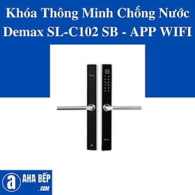 Mua Khóa Thông Minh Chống Nước Demax SL-C102 SB - APP WIFI. Hàng Chính Hãng