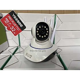 Mua Camera Wifi Trong Nhà Yoosee 3.0 Full HD  3 Râu  Xoay 360 độ   Đàm Thoại 2 Chiều  Cảm Biến Báo Động – Hàng nhập khẩu