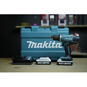 MÁY KHOAN VẶN VÍT 18V (42/ 24NM) MAKITA DF457DWE (02 PIN LION 18V/1.5AH. – 01 ĐẾ SẠC PIN) - HÀNG CHÍNH HÃNG