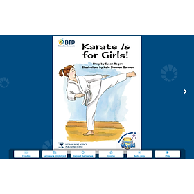 Hình ảnh [E-BOOK] i-Learn Smart World 9 Truyện đọc - Karate is for Girls