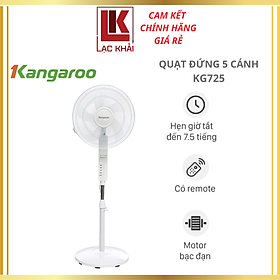 Mua Quạt đứng Kangaroo 5 cánh KG725 55W  điều khiển từ xa - Hàng chính hãng - Bảo hành 12 tháng