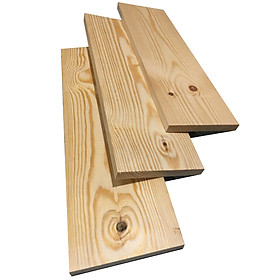 Combo 3 tấm gỗ thông mới đẹp dài 50cm, rộng 14cm, dày 1.5cm thích hợp làm kệ treo, kệ ốp tường, trang trí, decorde