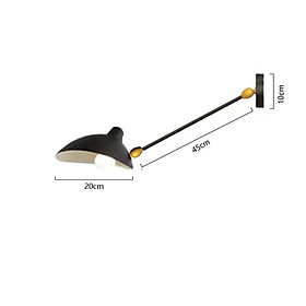 Mua Đèn treo tường phòng ngủ SuperVilighting hình cá heo trang trí phòng khách bàn học bảo hành 24 tháng