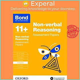 Sách - Bond 11+: Non-verbal Reasoning: Assessment Papers : 7-8 years by Andrew Baines (UK edition, paperback)