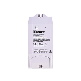Sonoff Dual R2 WiFi Wireless Smart Switch 2 Gang Smart Home Wifi Remote Controller Compatible with Google Home Alexa
