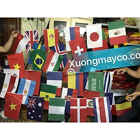 Mua Cờ dây 32 nước World Cup (ảnh thật )