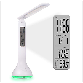 Mua Đèn Cảm Ứng Kèm Đồng Hồ Thông Minh Để Bàn Q2
