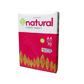 Giấy A4 IK Natural hồng 70gsm 