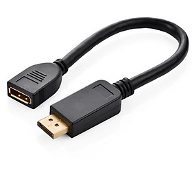 Cáp nối dài Displayport 25CM Ugreen GK20407 Hàng chính hãng