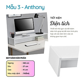 Mua Kệ Để Màn Hình Máy Tính Phong Cách Hiện Đại Thương Hiệu SMLIFE (Nhiều mẫu  có thể đổi Size và màu sắc)