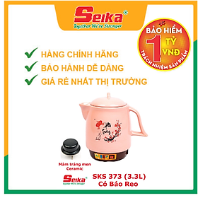 Mua Siêu sắc thuốc bằng điện tự động Seika 3.3L - SKS373 (Gốm sứ Bát Tràng)  hàng chính hãng