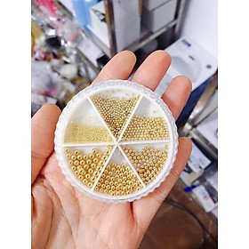 Bi trang trí móng mix size, phụ kiện trang trí móng