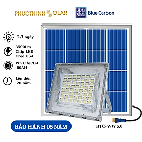 Mua Đèn Pha Năng Lượng Mặt Trời 400W Blue Carbon BCT-WW5.0 Đèn Pha Led Chính Hãng Đèn Led