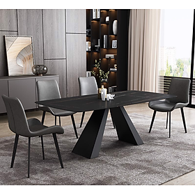 Mua Bàn ăn cao cấp Juno Sofa mặt đá chân A
