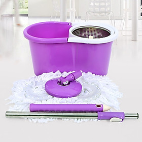 Mua Bộ Lau Nhà Đa Năng 360 Độ  Lồng Inox