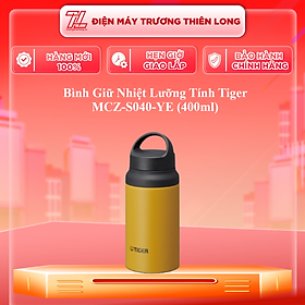 Mua Bình giữ nhiệt  bình nước giữ nhiệt mini tiger Tiger MCZ-S040 - Dung tích 400ml - Sản phẩm cao cấp - Công nghệ Nhật Bản - Hàng chính hãng