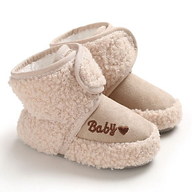 Winter Wram Baby Boots Toddler Girls Shoes Plus Velvet Warm Boots Shoes Faux Fur Booties Baby Girl Boots Sale