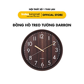 Mua Đồng hồ treo tường trang trí nghệ thuật DARRON kích thước 44 8 x 5 x 44 8 cm (17.5 inch) | Index Living Mall | Nhập khẩu Thái Lan