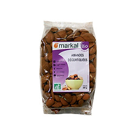 Hạt Hạnh Nhân Hữu Cơ Đã Tách Hạt Markal (250g)