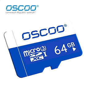 Thẻ nhớ Micro SD OSCOO UHS-I Class 10 - Hàng Chính Hãng - Tốc độ cao, bền bỉ, dùng cho Camera giám sát, Máy ảnh, Điện thoại