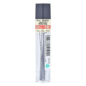 Ruột Chì Kim Pentel C505 2B nét 0.5mm (12 ngòi x 60mm)