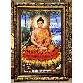 Tranh in dầu, Phật Thích Ca - C001