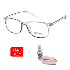 Gọng kính, mắt kính chính hãng SARIFA LD2404 C8 - Tặng 1 khăn và nước lau kính