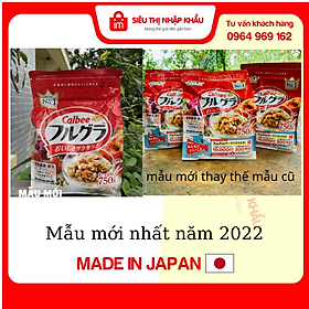 Combo 2 Gói Ngũ Cốc Hoa Quả CALBEE Ăn Liền Tiện Lợi