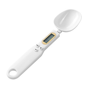 Digital Spoon Scale for Kitchen 500g/ 0.1g High Precision Portable Electronic Mini Scales LCD Display Unit Switchable/ Data Lock/ Tare Function Food Cooking Baking Scales