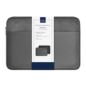 Túi Chống Sốc WiWU Minimalist Sleeve Dùng Cho Laptop Chống Thấm Nước