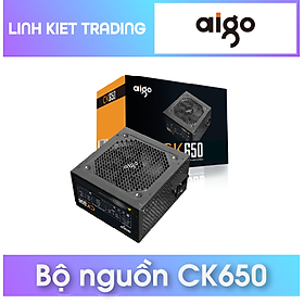 Mua Nguồn Máy Tính AIGO CK650 Công Suất Thực 650W Bảo hành 36 tháng - Hàng Chính Hãng