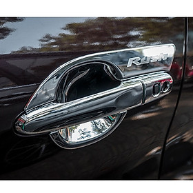  Bộ Ốp Tay, Hõm Cửa Mạ Crom Chống Trầy Xước Cho Ô Tô- Rush 2018-2020