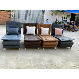 Mua GHẾ SOFA LƯỜI  GHẾ THƯ GIẢN GIƯỜNG NẰM  CÓ TẶNG GỐI KÈM 3 700 000