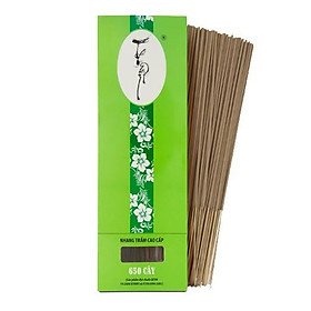 Mua Nhang xanh Trầm Hương cao cấp hộp 500g - nhang sạch không hóa chất làm từ 100% thiên nhiên
