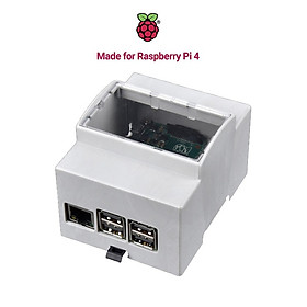 Mua Case Nhựa Cài Thanh Din-rail Tủ Điện Cho Raspberry Pi 4