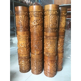 Mua Hộp đựng trà bằng gỗ bách xanh thơm nức kt cao 20×10cm