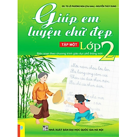 Sách - giúp em luyện chữ đẹp lớp 2 - Tập 1