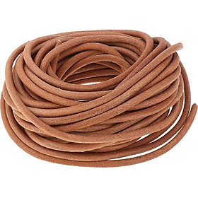 Dây Da Tròn 10m Cho đồ Trang Sức Làm đường Kính 5 Mm 8 Mm