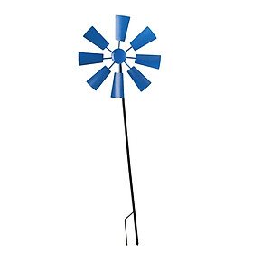 Wind Catcher Iron Wind Toys Wind Sculpture Windmill for Garden Lawn Backyard