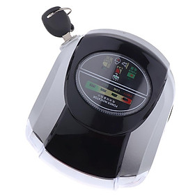 Motorcycle Weatherproof Power Meter - Headlight Battery Level Indicator