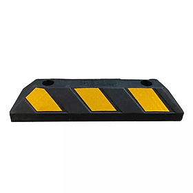 Mua Cục chặn bánh xe ô tô cao su Dài 55 cao 10 rộng 15 cm đầy đủ phụ kiện kèm theo