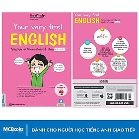 Sách - Your Very First English - Tự Học Nghe Nói Tiếng Anh Chuẩn Dễ Nhanh Volume 2 - Học Kèm App Online