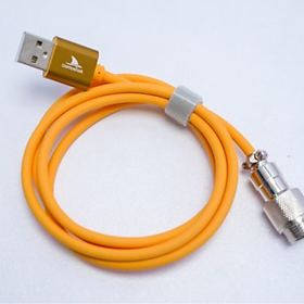 Mua Dây cáp Darmoshark A1 cable-Grey-Yellow - Hàng chính hãng